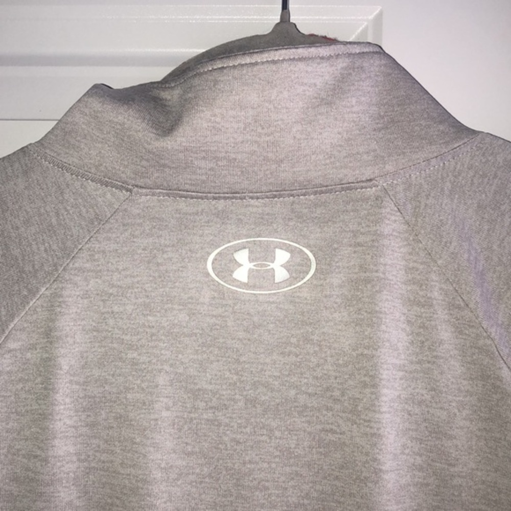 Under Armour Half Zip Athletic Top Shirt Women’s Medium heat Gear - Picture 6 of 14